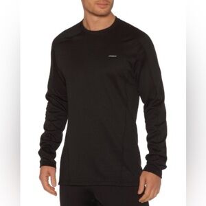 Patagonia Capilene 3 Midweight Crew Base Layer Black Long Sleeve Men's Large